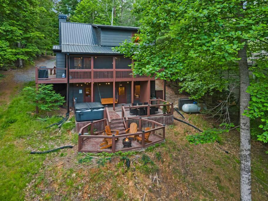 Lakeside Retreat Hot Tub Fishing Hiking Ellijay Exteriör bild